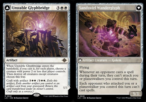 Unstable Glyphbridge // Sandswirl Wanderglyph