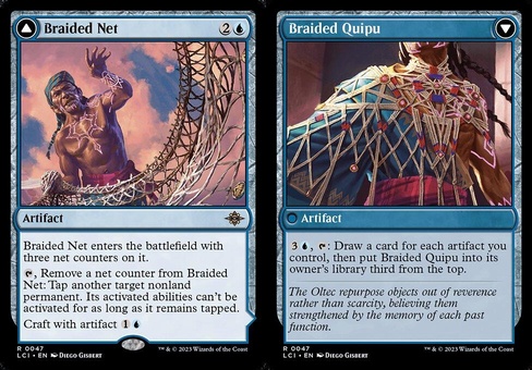 Braided Net // Braided Quipu