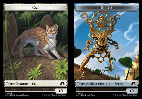 Cat // Servo (token foil)