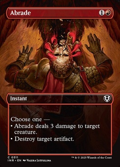 Abrade (borderless foil)