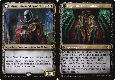 Edgar, Charmed Groom // Edgar Markov's Coffin (showcase)