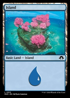 Island #313 (foil)