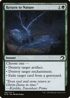 Return to Nature (foil)