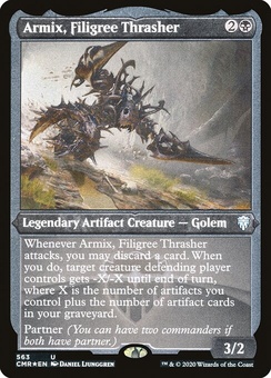 Armix, Filigree Thrasher (etched foil)