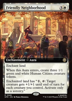 Friendly Neighborhood (extended art foil)