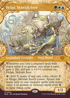 Helga, Skittish Seer (showcase)