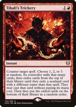 Tibalt's Trickery (foil)