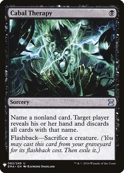 Cabal Therapy (mystery booster)