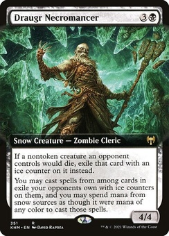 Draugr Necromancer (extended art)