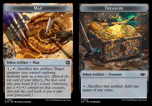Map // Treasure (token foil)
