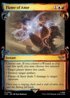 Flame of Anor (scroll foil)