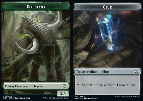 Elephant // Clue (token)