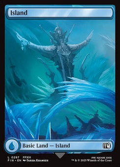 Island #297 (foil)