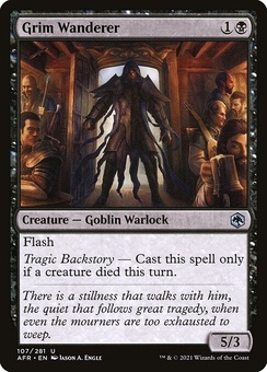 Grim Wanderer (foil)