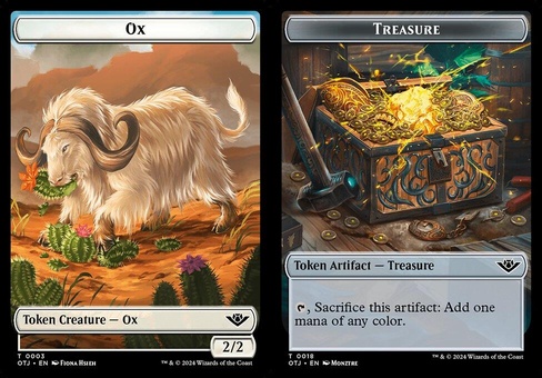 Ox // Treasure (token foil)