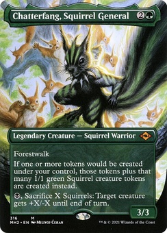 Chatterfang, Squirrel General (borderless)