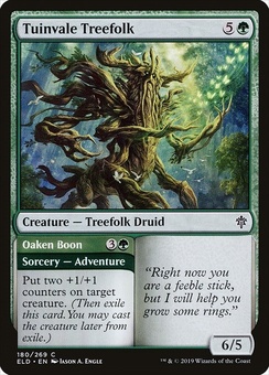 Tuinvale Treefolk // Oaken Boon (foil)