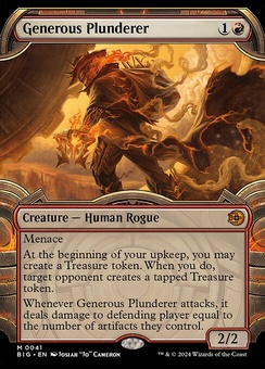 Generous Plunderer (borderless vault)