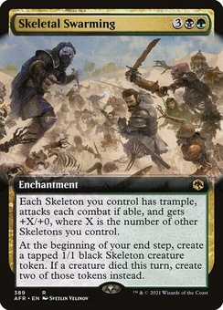 Skeletal Swarming (extended art)