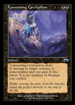 Consuming Corruption (retro foil)