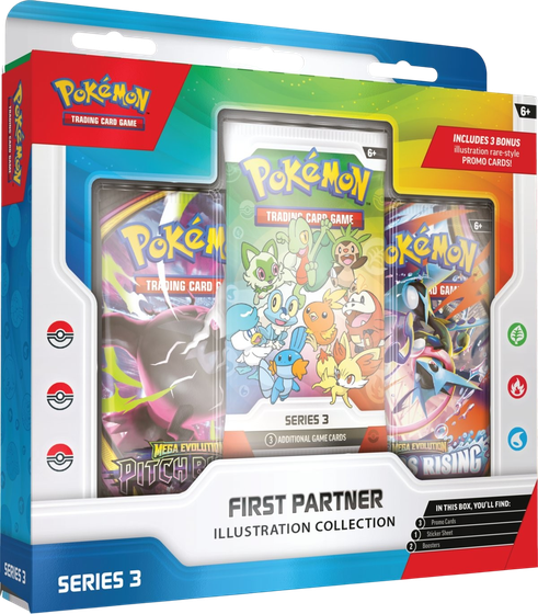Pokémon - First Partner Illustration Collection - Series 3