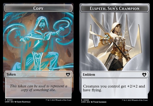 Copy #55 // Elspeth Emblem (token)