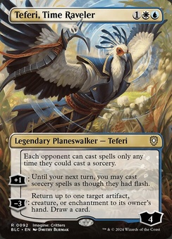 Teferi, Time Raveler (borderless)