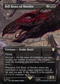 Fell Beast of Mordor (borderless)