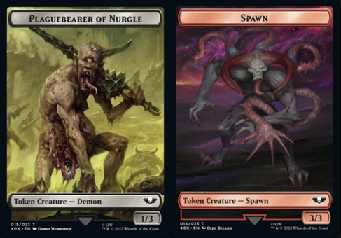 Plaguebearer of Nurgle // Spawn (token)