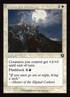 Rally the Peasants (retro foil)