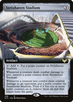 Strixhaven Stadium (extended art)