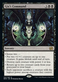 Gix's Command (promo pack stamp foil)