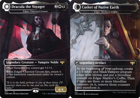 Dracula the Voyager (box topper foil)