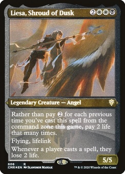 Liesa, Shroud of Dusk (etched foil)