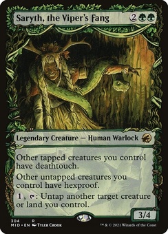 Saryth, the Viper's Fang (showcase foil)