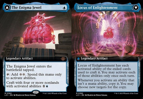 The Enigma Jewel // Locus of Enlightenment (extended art)