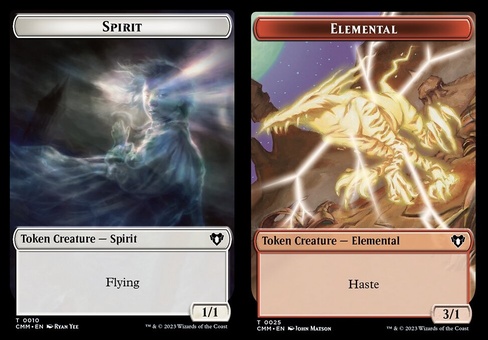 Spirit // Elemental #25 (token)
