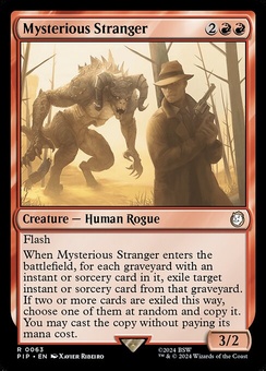 Mysterious Stranger (foil)
