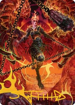 Zariel, Archduke of Avernus (art series signed)