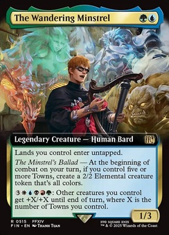 The Wandering Minstrel (extended art)