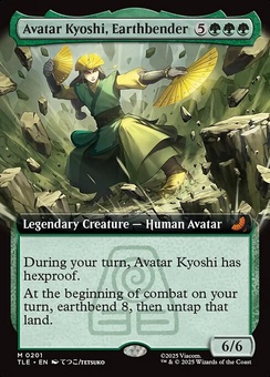 Avatar Kyoshi, Earthbender (extended art)