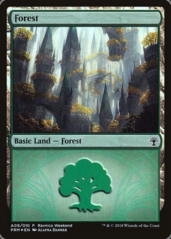 Forest (Ravnica Weekend promo - Selesnya)
