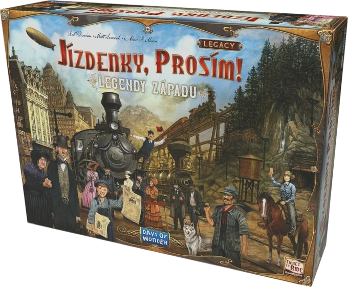 Jízdenky, prosím! Legacy: Legendy západu