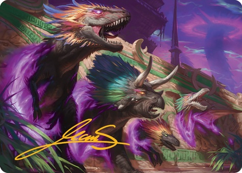 Burning Sun's Fury (art series - signed)