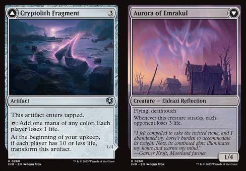 Cryptolith Fragment // Aurora of Emrakul (foil)