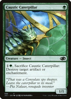 Caustic Caterpillar (alternate art)