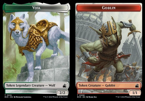 Voja // Goblin (token foil)