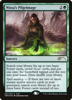 Nissa's Pilgrimage (FNM promo)