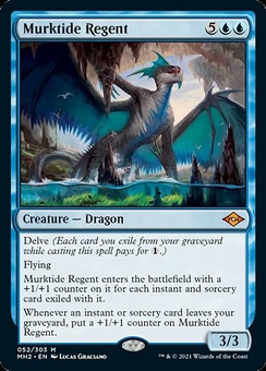 Murktide Regent (promo pack stamp)