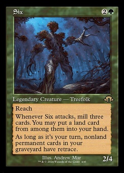 Six (retro foil)